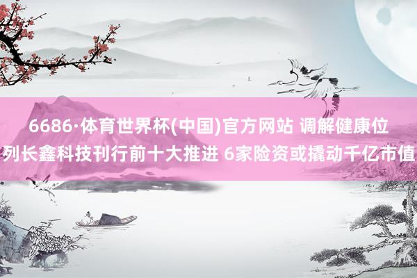 6686·体育世界杯(中国)官方网站 调解健康位列长鑫科技刊行前十大推进 6家险资或撬动千亿市值